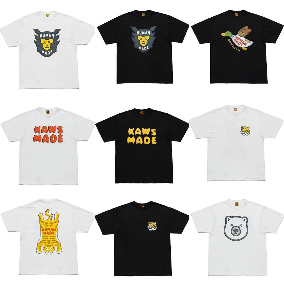 KAWS × HUMAN MADE 21SSコラボTシャツが7/23に国内発売予定 | FASHION 